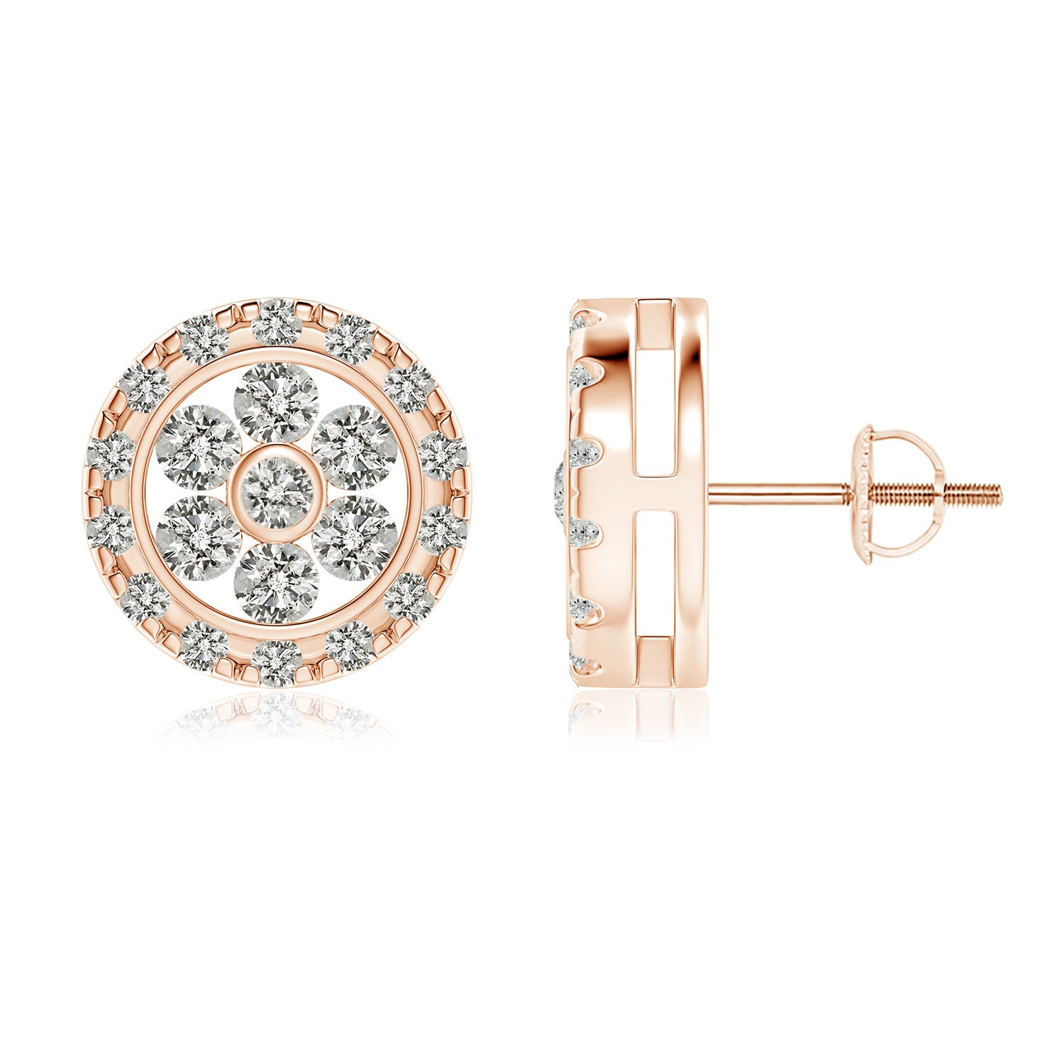 K, I3 / 1.01 CT / 14 KT Rose Gold