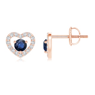 Round AA Blue Sapphire