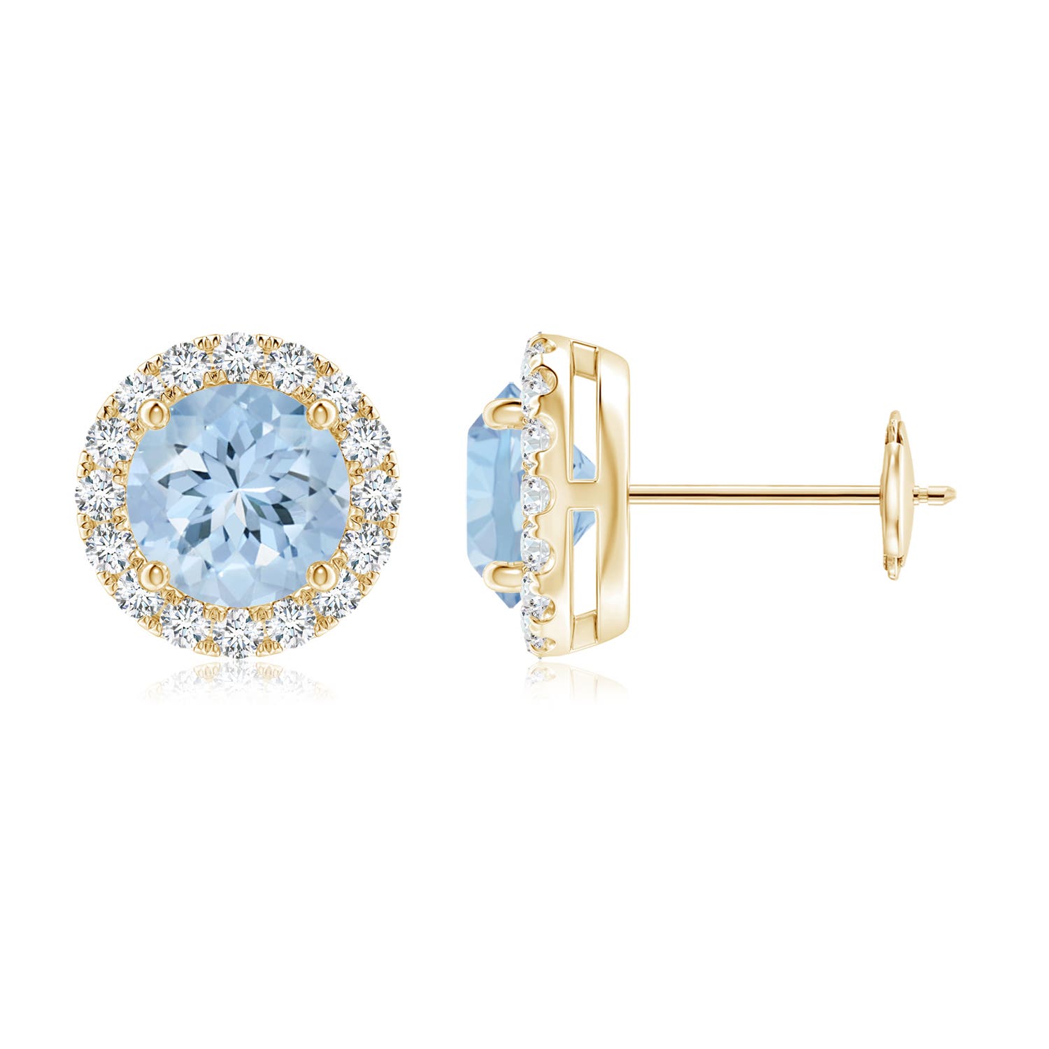 AA - Aquamarine / 1.82 CT / 14 KT Yellow Gold