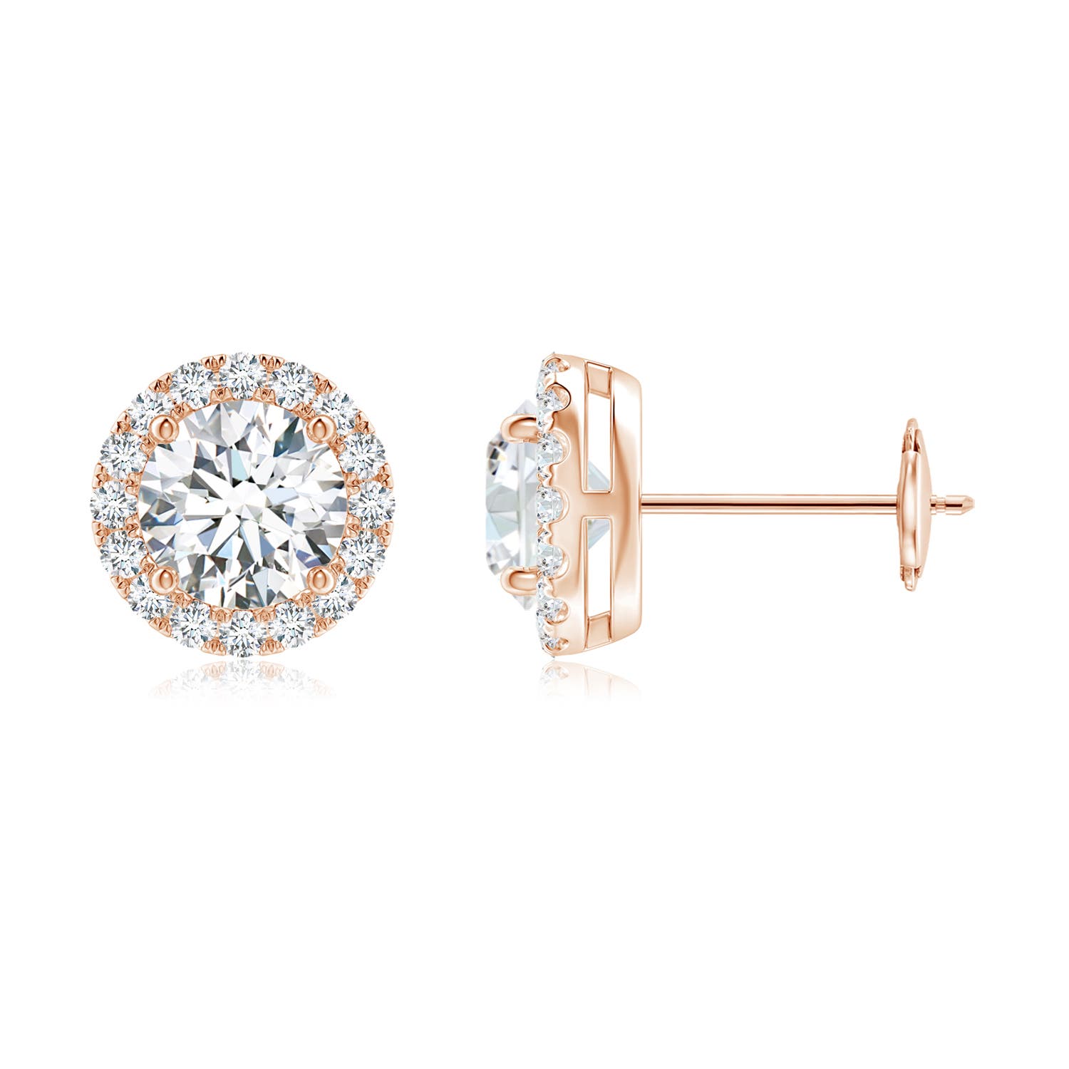 F-G, VS / 1.52 CT / 14 KT Rose Gold