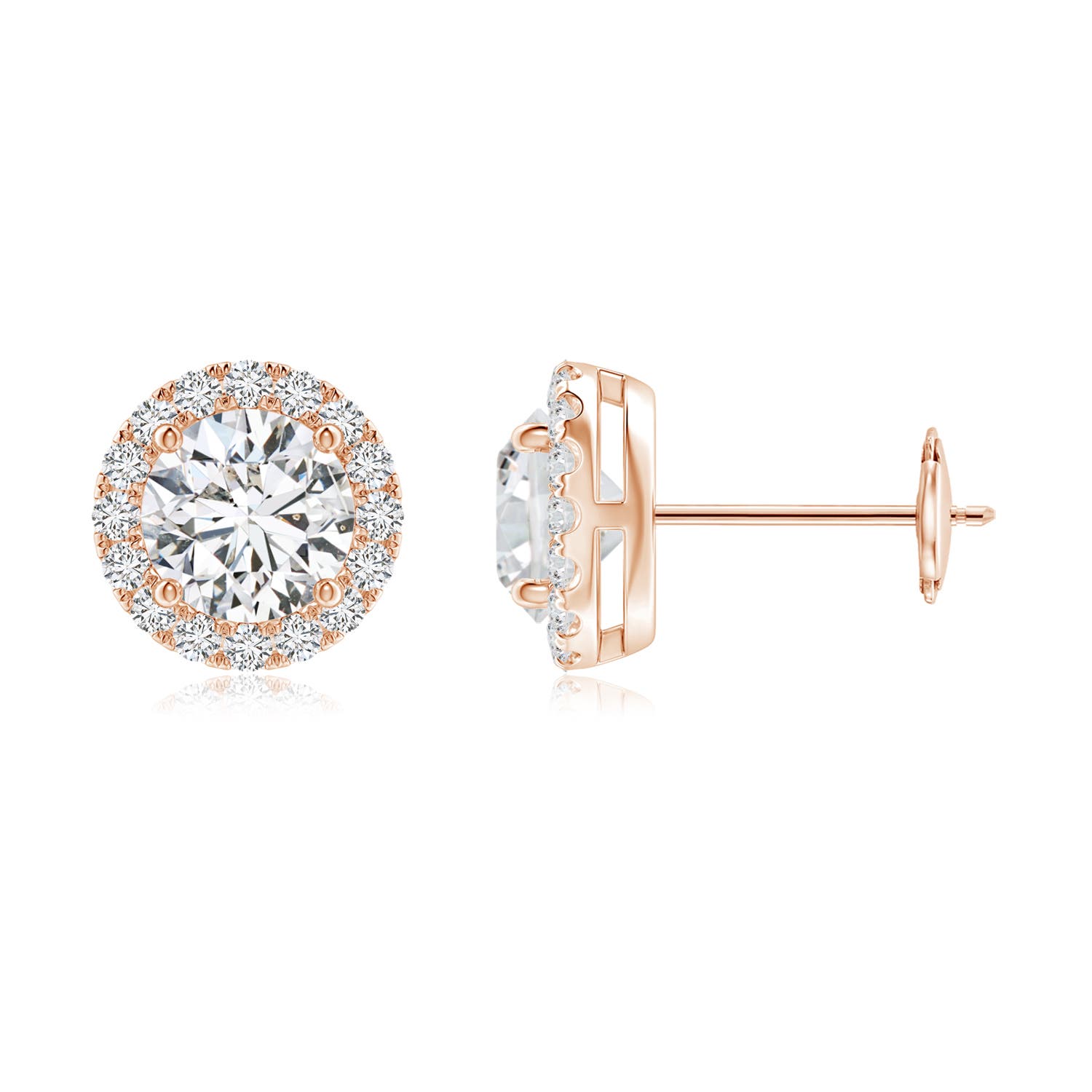 H, SI2 / 1.52 CT / 14 KT Rose Gold