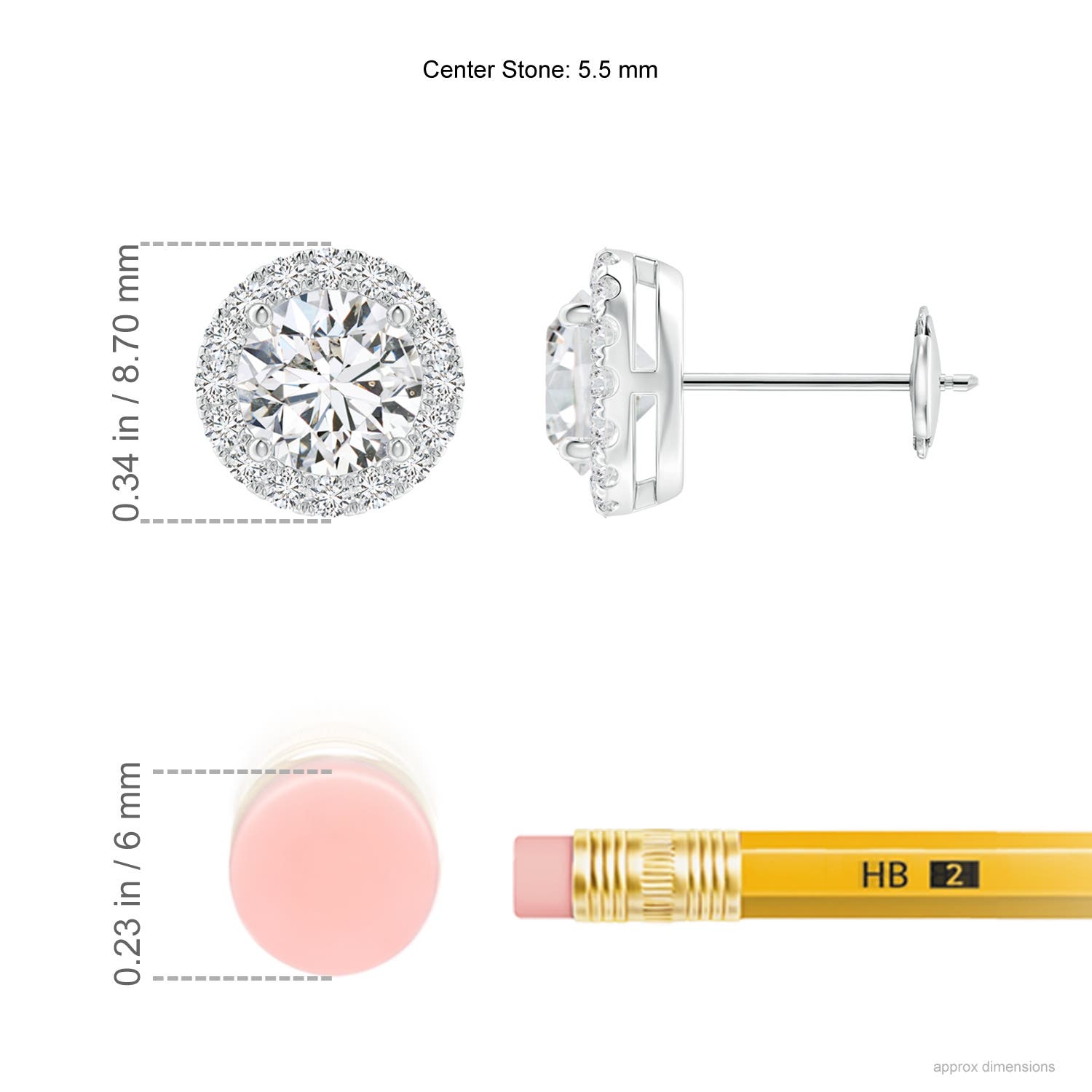 H, SI2 / 1.52 CT / 14 KT White Gold