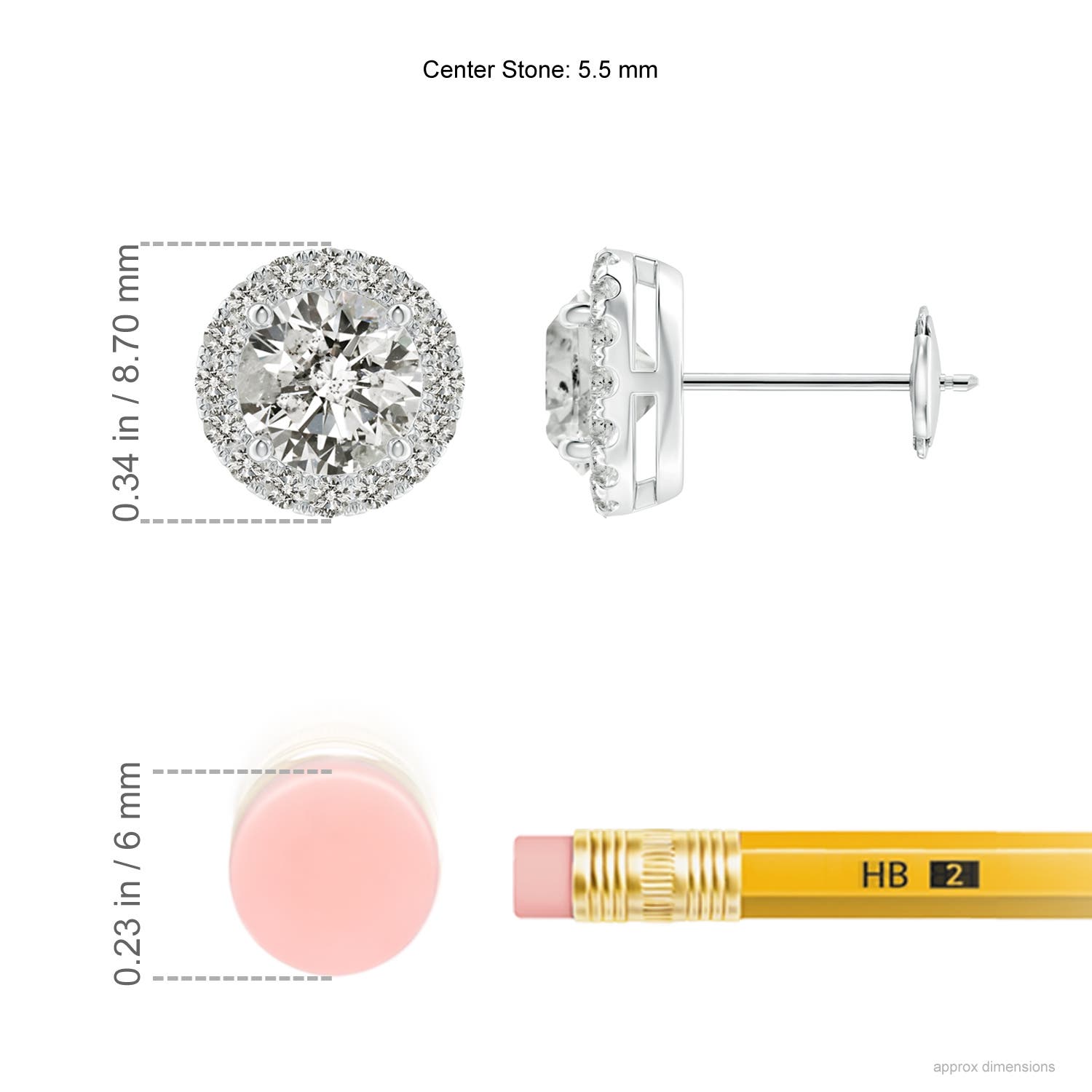 K, I3 / 1.52 CT / 14 KT White Gold