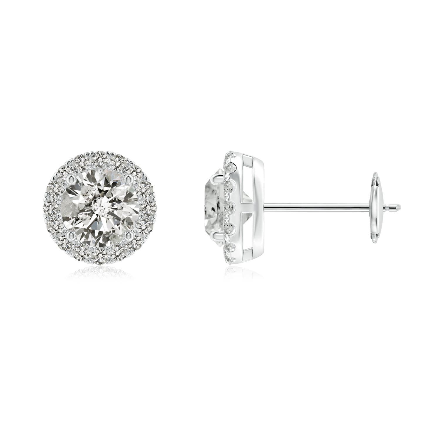 K, I3 / 1.2 CT / 14 KT White Gold