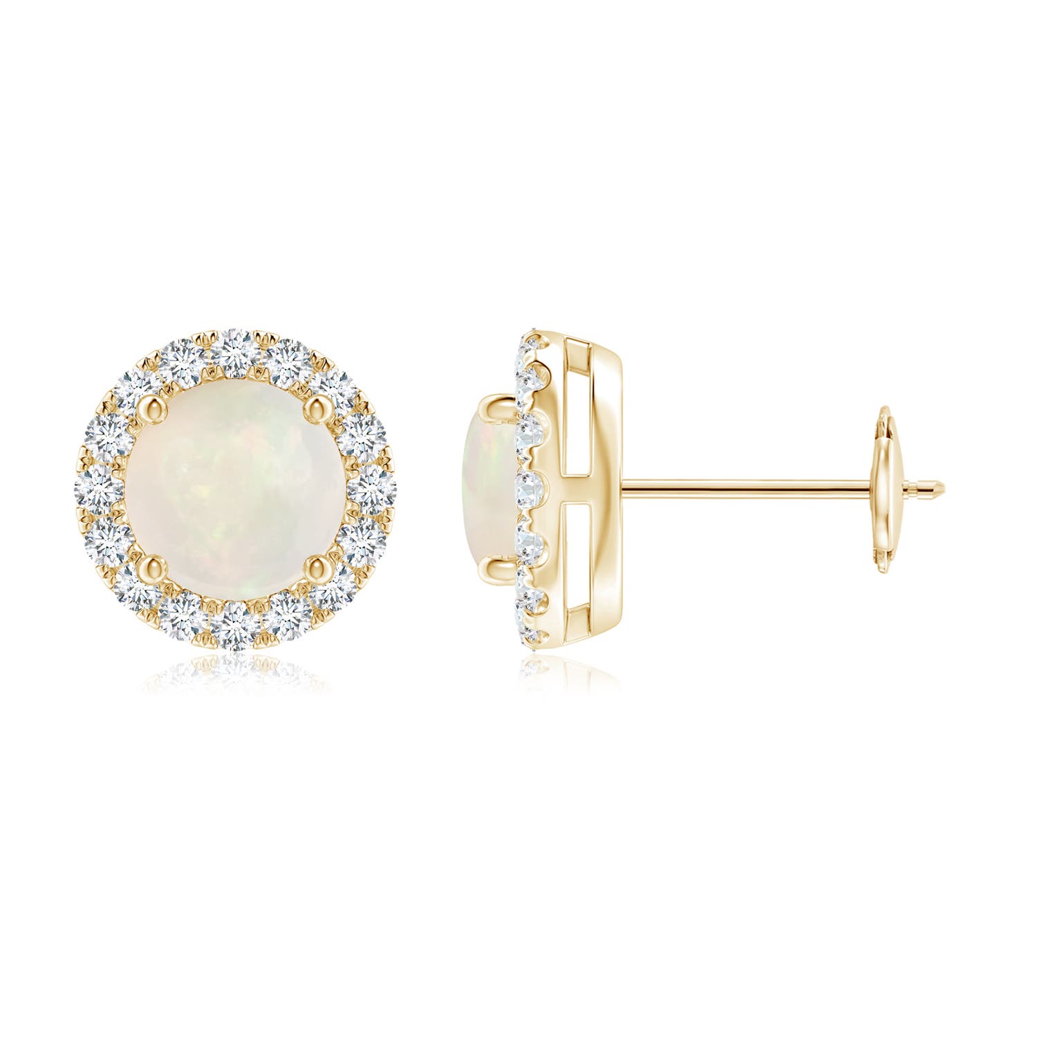 A - Opal / 1.38 CT / 14 KT Yellow Gold