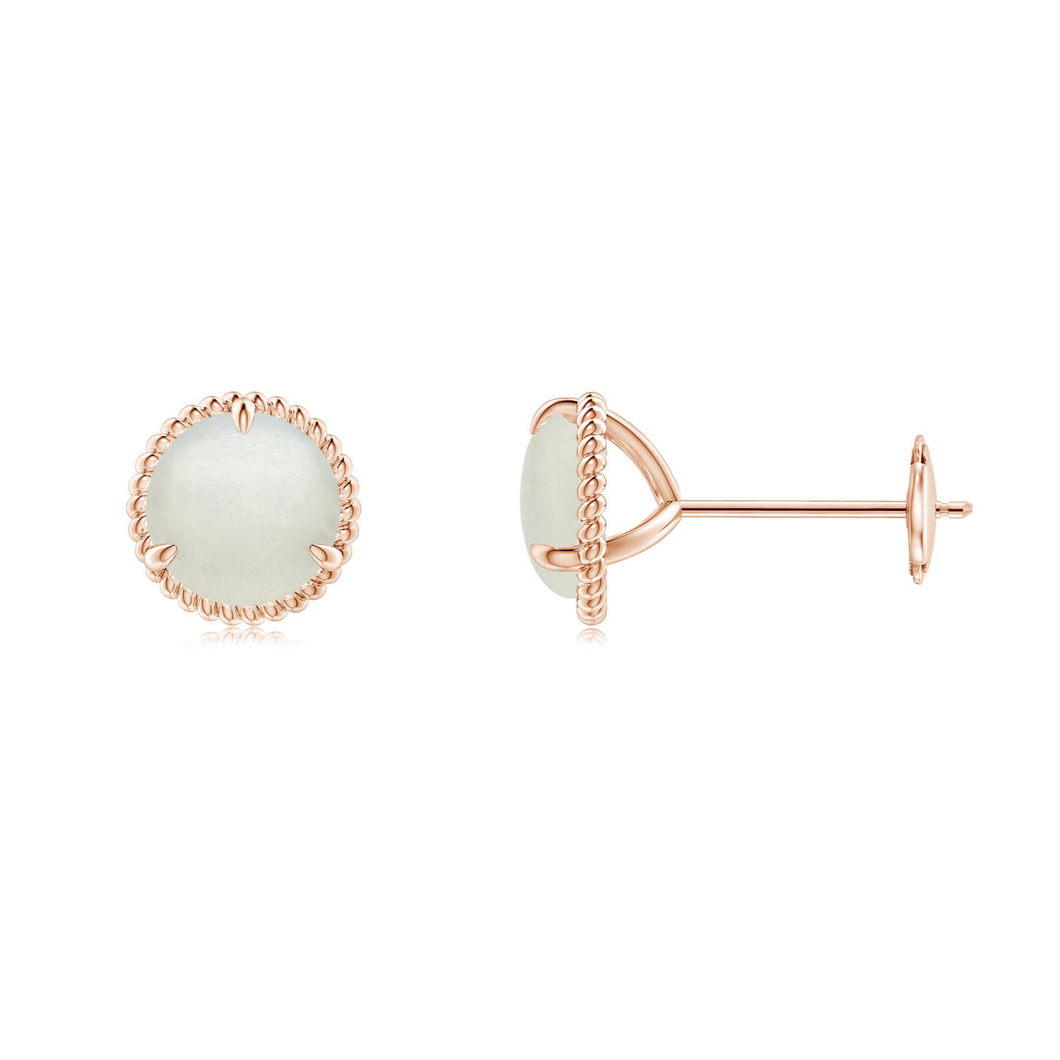 AA - Moonstone / 1.6 CT / 14 KT Rose Gold