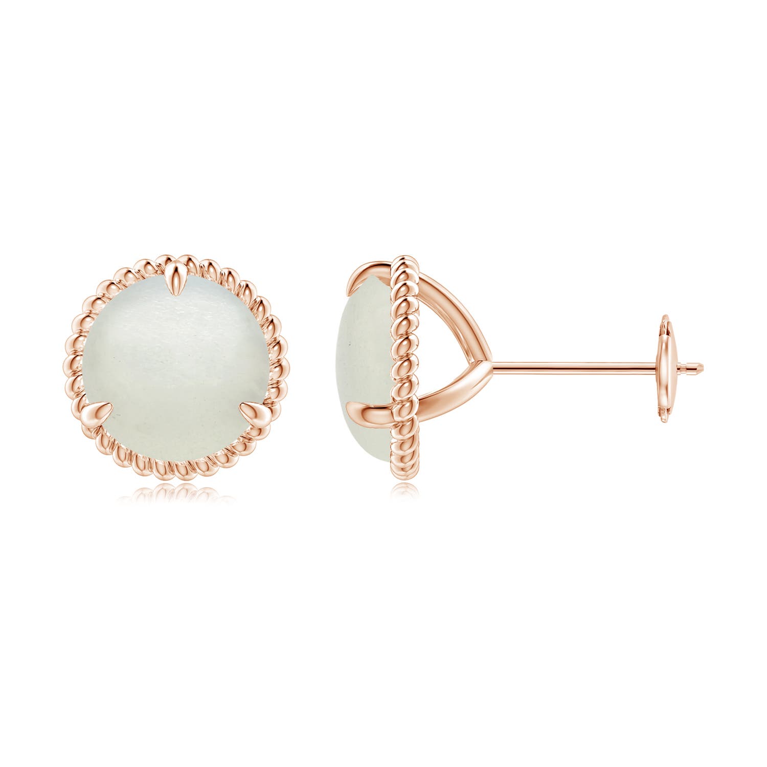 AA - Moonstone / 3.8 CT / 14 KT Rose Gold