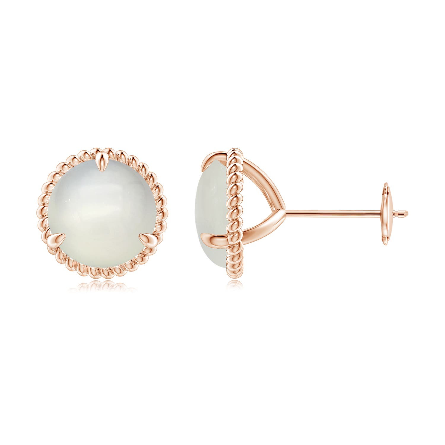 AAA - Moonstone / 3.8 CT / 14 KT Rose Gold