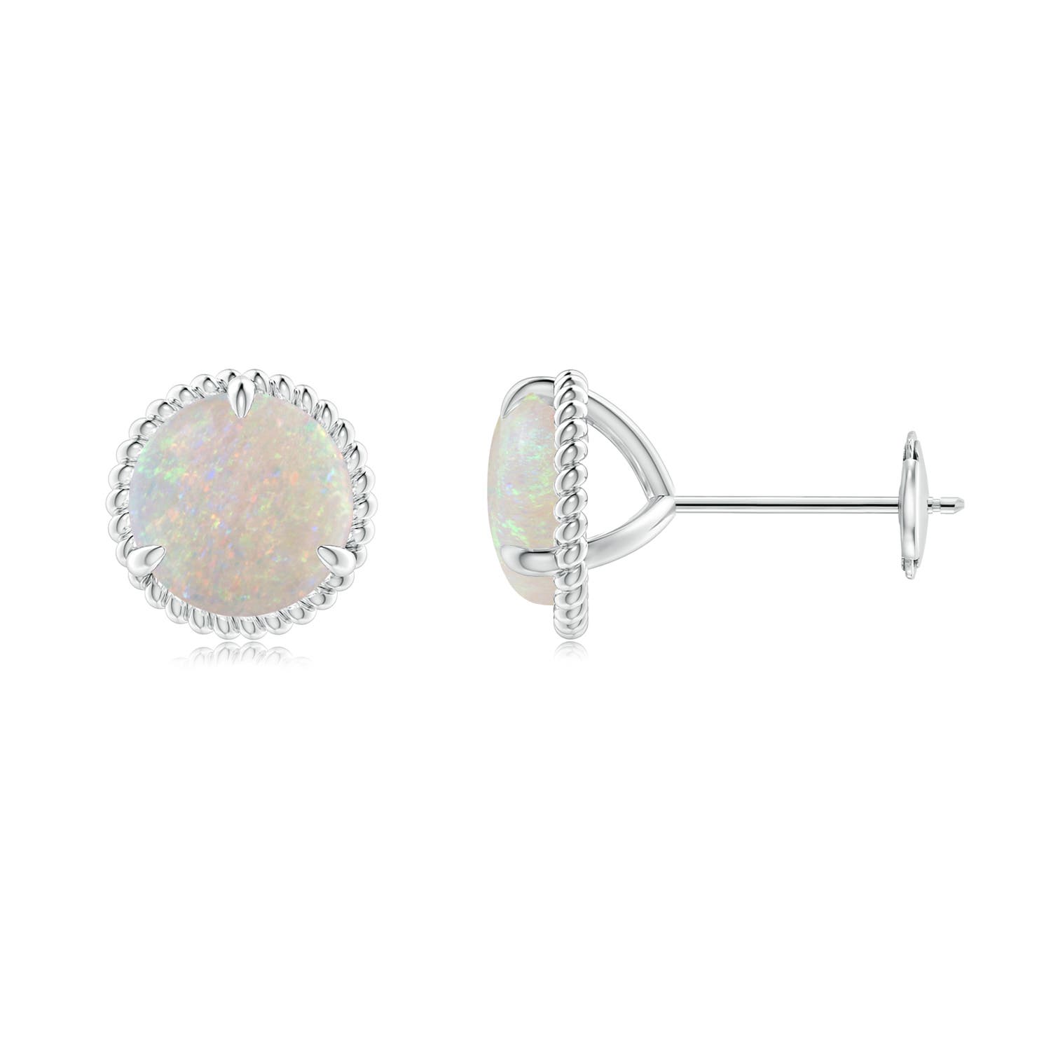 AA - Opal / 1.5 CT / 14 KT White Gold