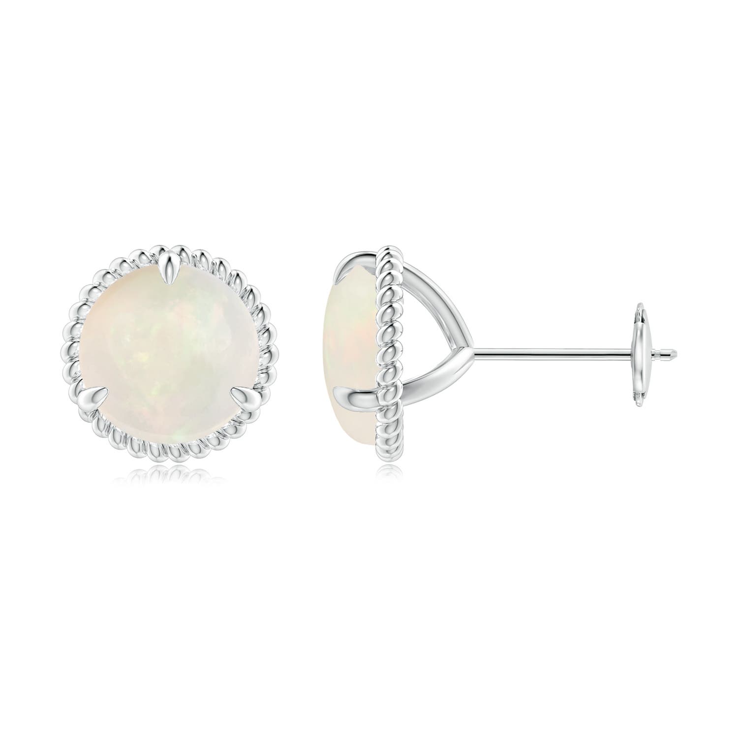 A - Opal / 2.3 CT / 14 KT White Gold