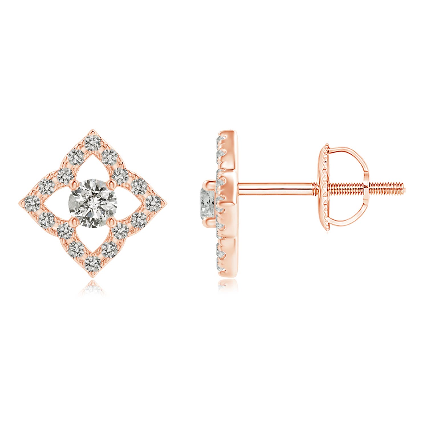 K, I3 / 0.27 CT / 14 KT Rose Gold