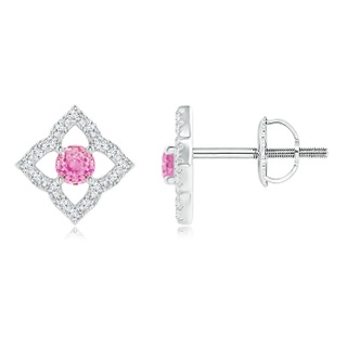 Round A Pink Sapphire