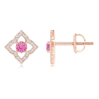 Round AA Pink Sapphire