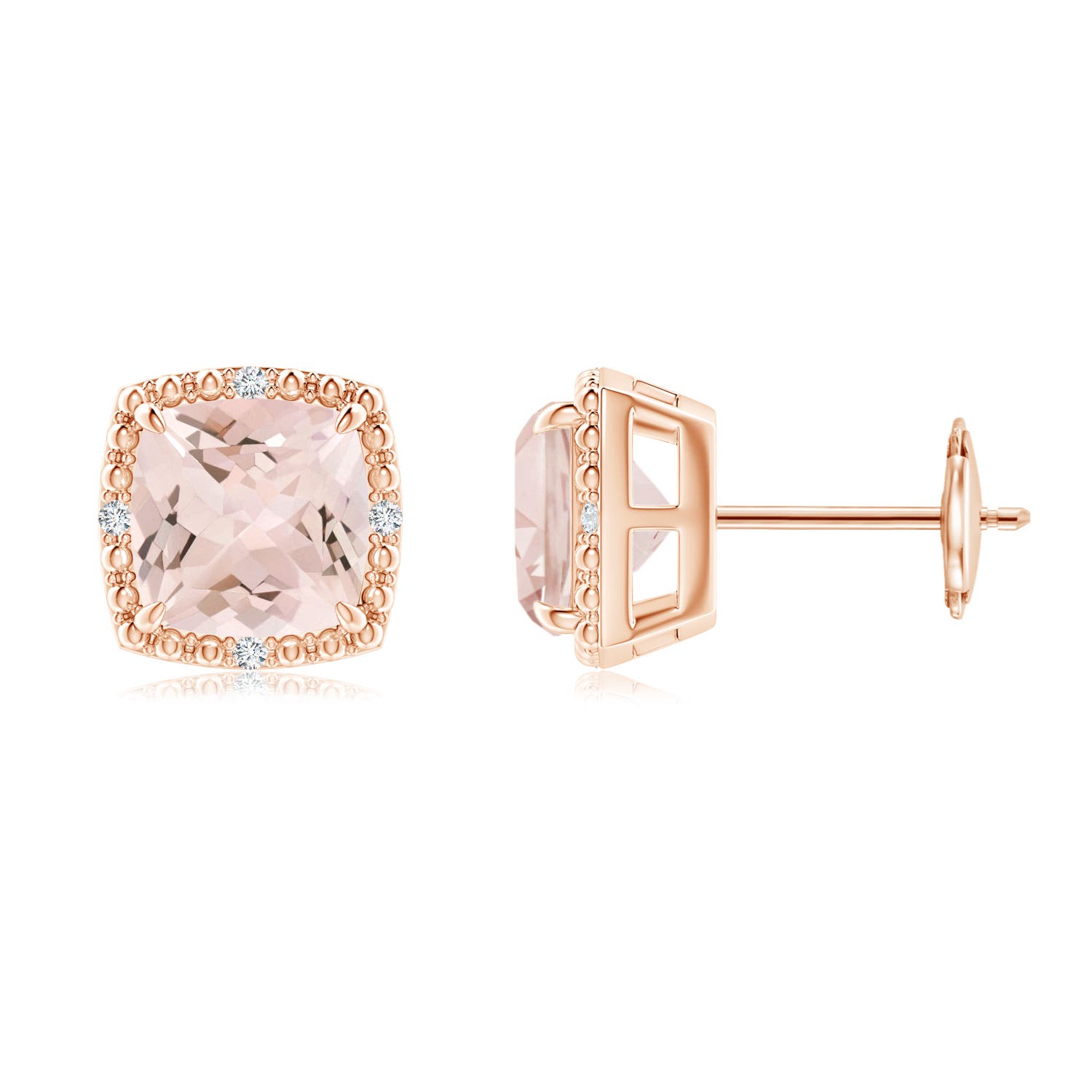 AA - Morganite / 2.45 CT / 14 KT Rose Gold