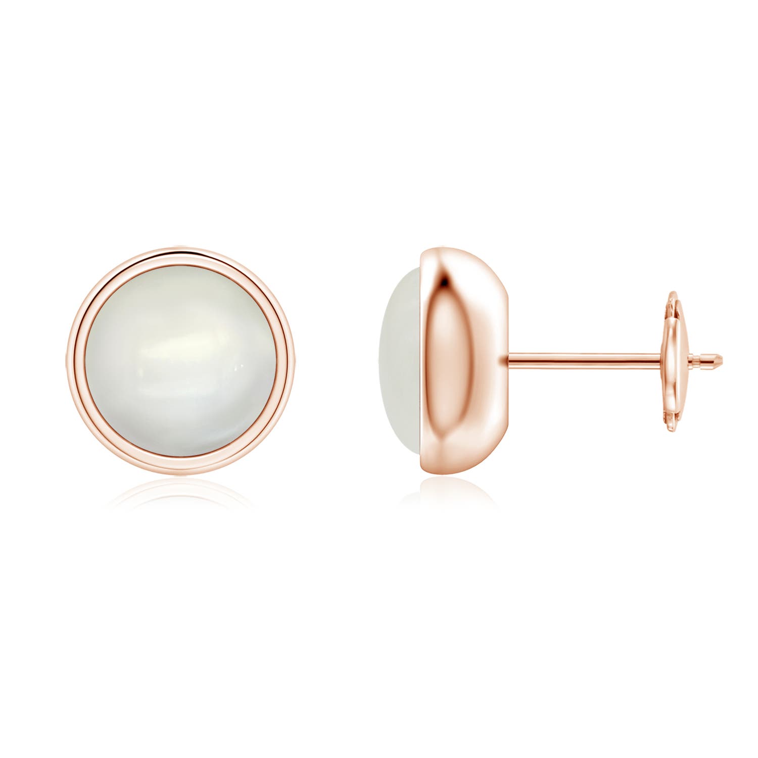 AAAA - Moonstone / 2.5 CT / 14 KT Rose Gold