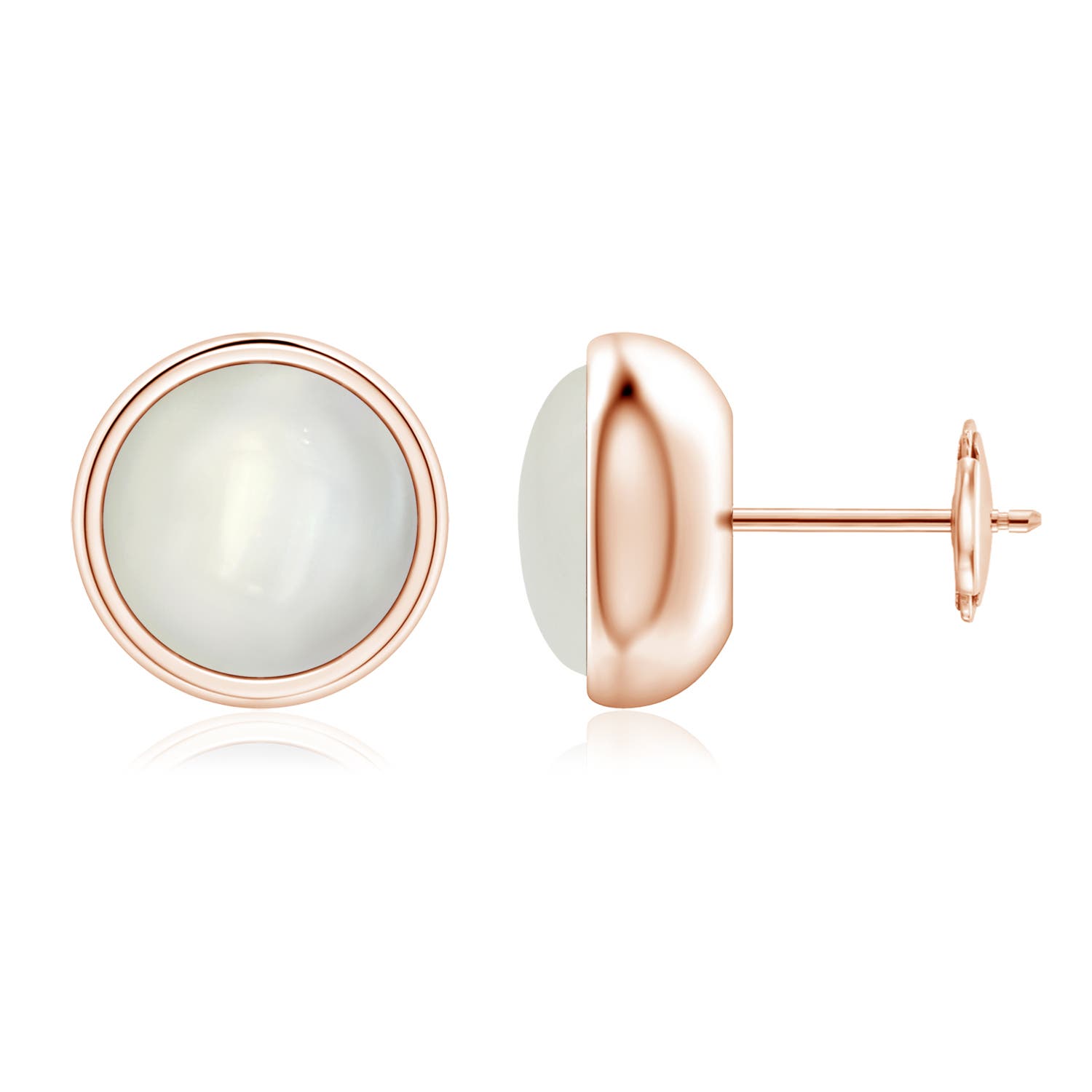 AAAA - Moonstone / 3.8 CT / 14 KT Rose Gold