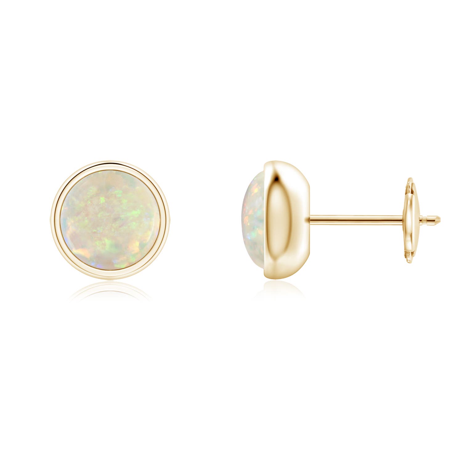 AAA - Opal / 1 CT / 14 KT Yellow Gold