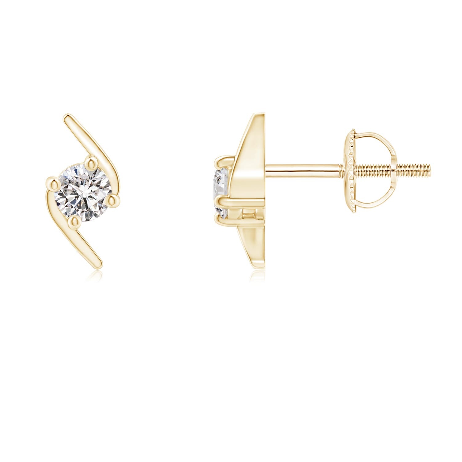 I-J, I1-I2 / 0.21 CT / 14 KT Yellow Gold