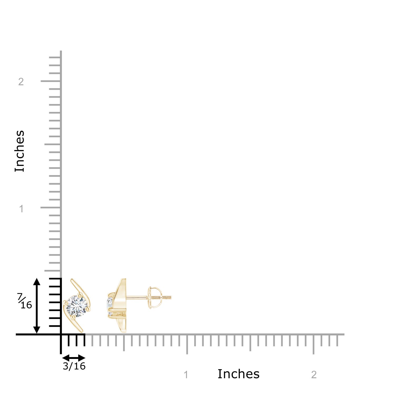 G, VS2 / 0.5 CT / 14 KT Yellow Gold