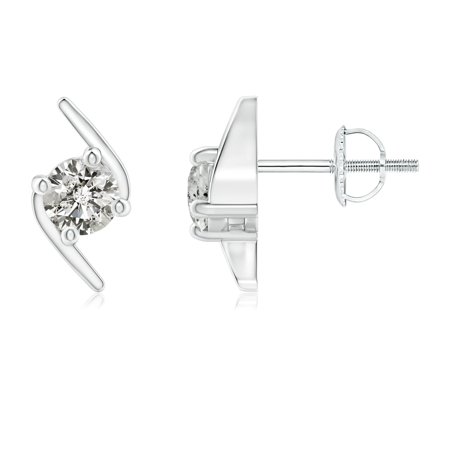 K, I3 / 0.5 CT / 14 KT White Gold