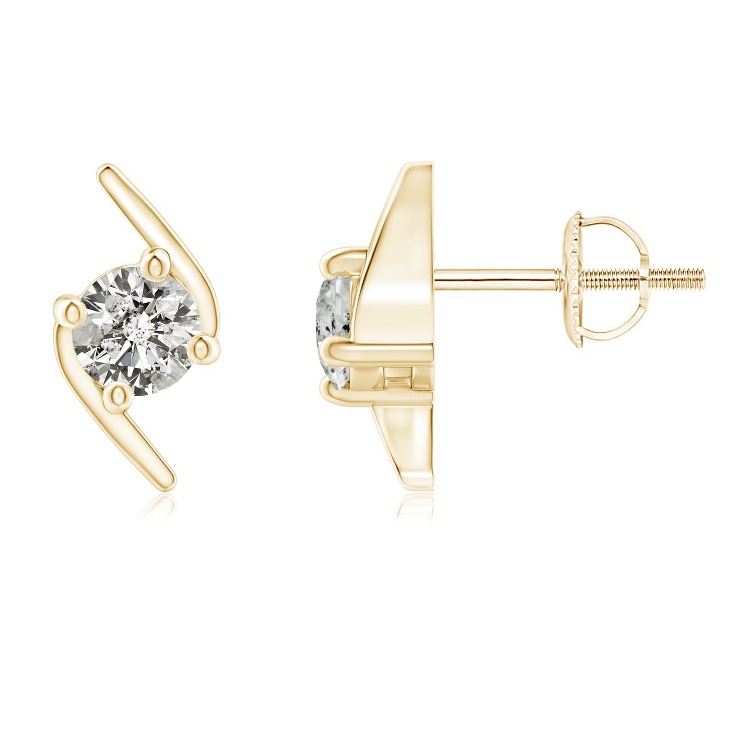 K, I3 / 0.5 CT / 14 KT Yellow Gold