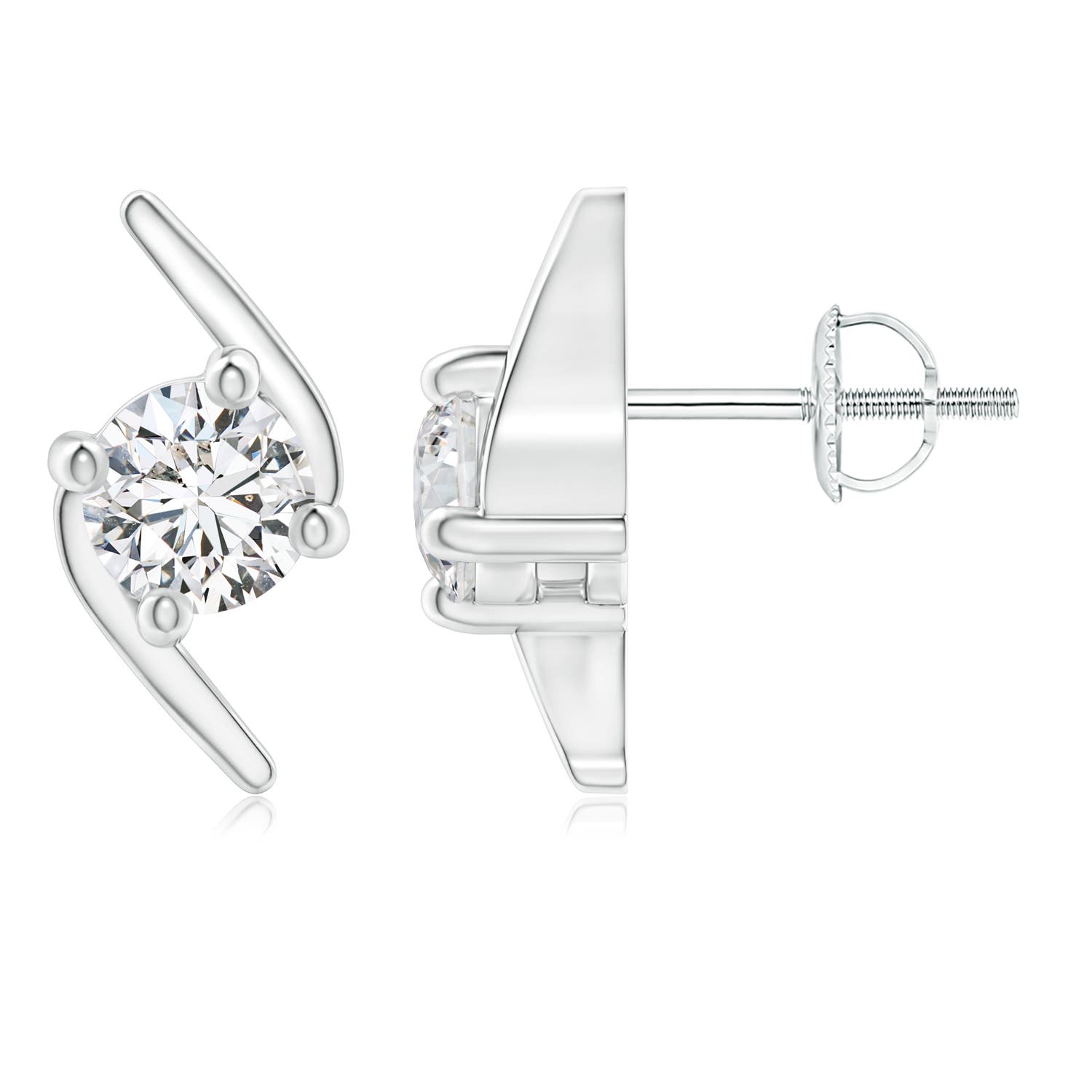 H, SI2 / 0.94 CT / 14 KT White Gold