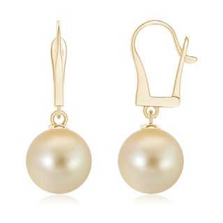 Round AAA Golden South Sea Cultured Pearl