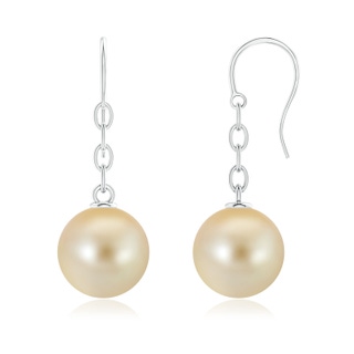 Round AAA Golden South Sea Cultured Pearl