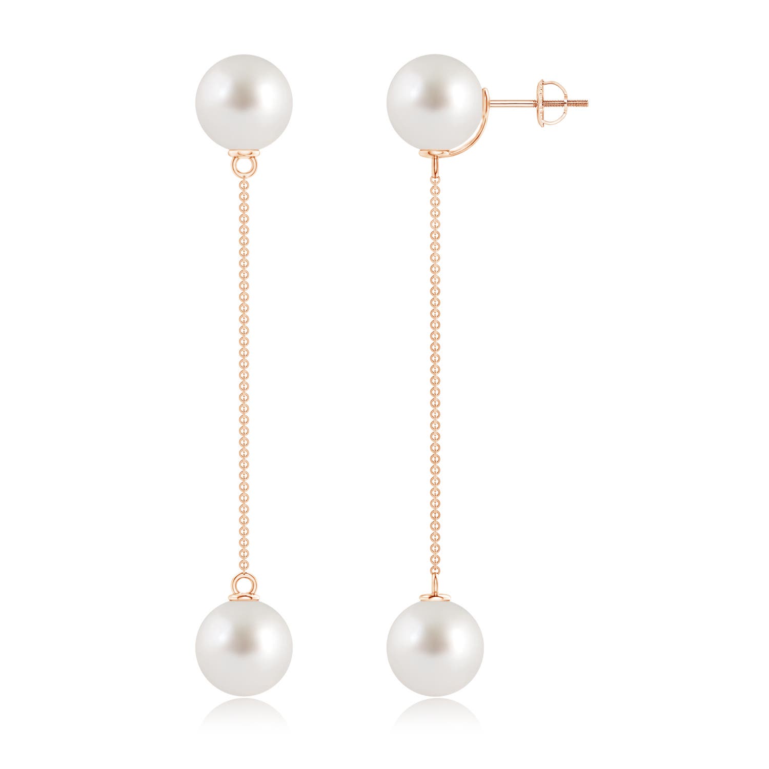 AAA - South Sea Cultured Pearl / 28.8 CT / 14 KT Rose Gold