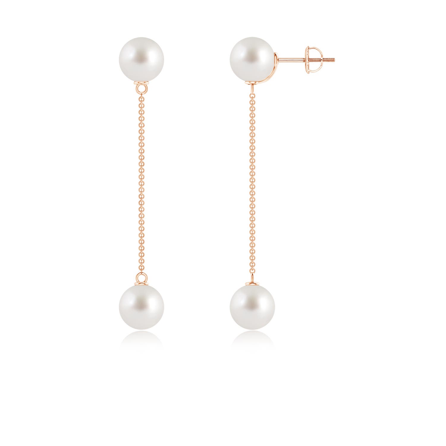 AAA - South Sea Cultured Pearl / 14.8 CT / 14 KT Rose Gold