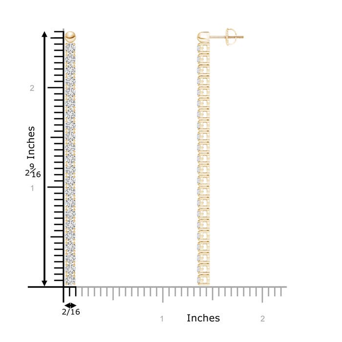 H, SI2 / 3.43 CT / 14 KT Yellow Gold