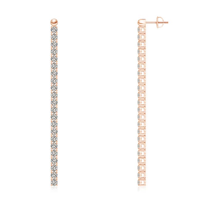 K, I3 / 3.43 CT / 14 KT Rose Gold