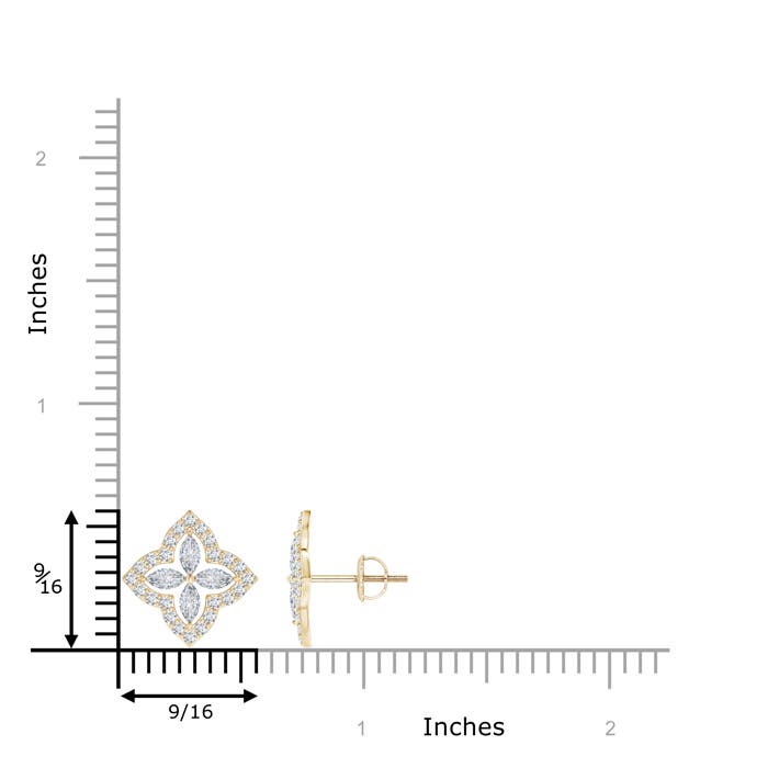 G, VS2 / 1.28 CT / 14 KT Yellow Gold