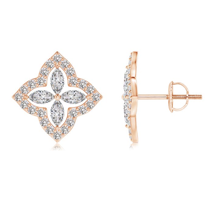 I-J, I1-I2 / 1.28 CT / 14 KT Rose Gold