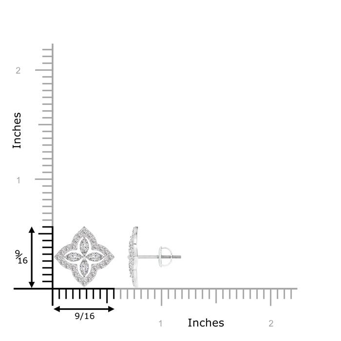 I-J, I1-I2 / 1.28 CT / 14 KT White Gold