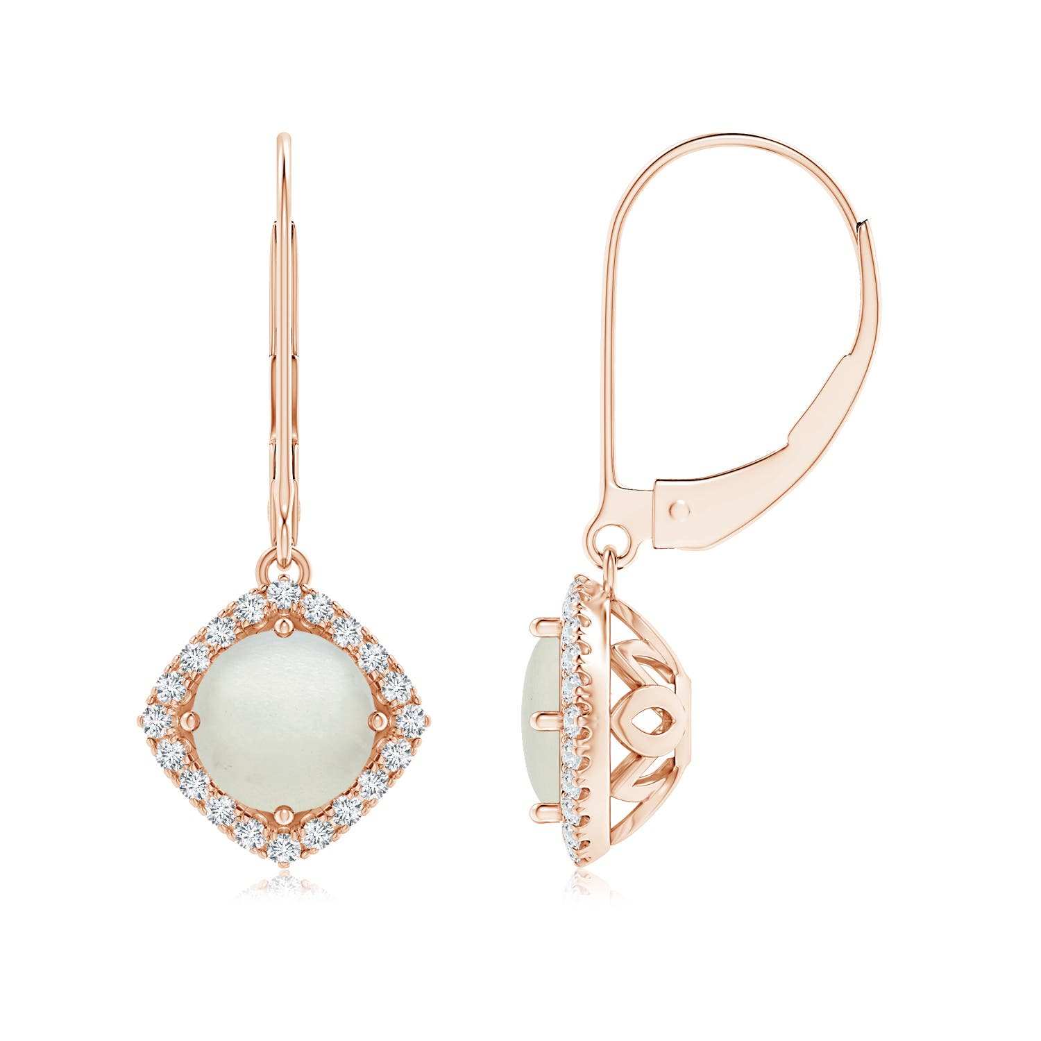 AA - Moonstone / 1.84 CT / 14 KT Rose Gold