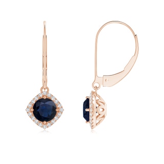 Round A Blue Sapphire