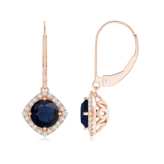 Round A Blue Sapphire