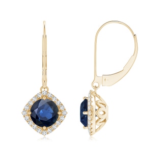 Round AA Blue Sapphire