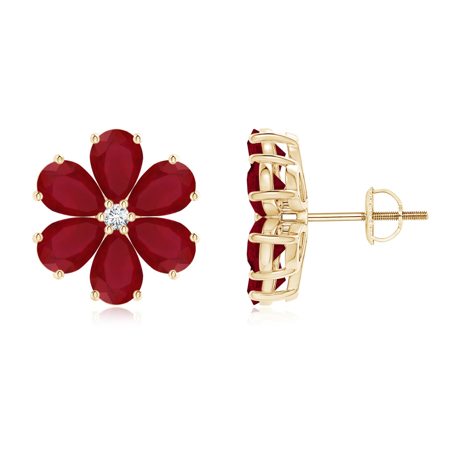 AA - Ruby / 4.87 CT / 14 KT Yellow Gold