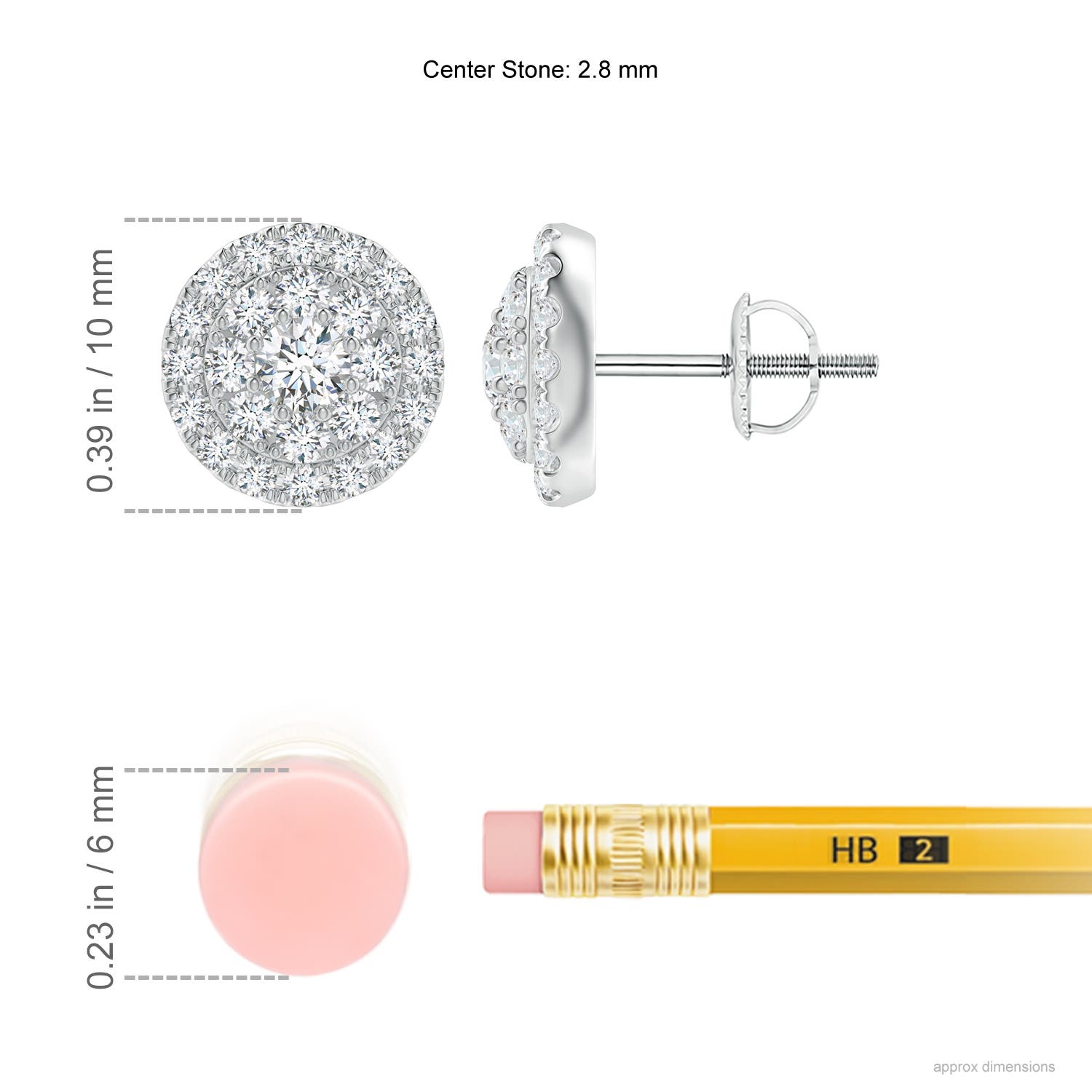 G, VS2 / 0.89 CT / 14 KT White Gold