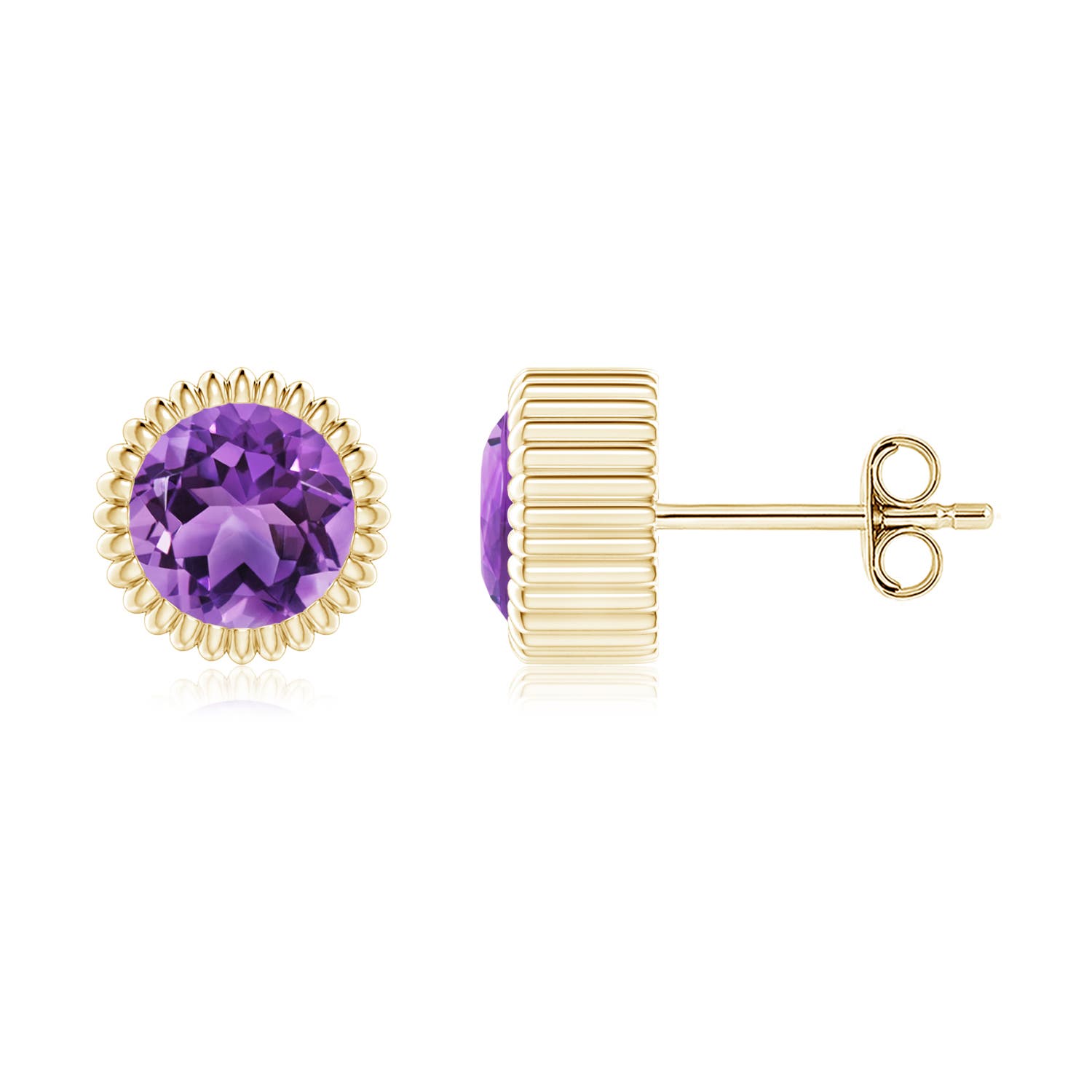 AA - Amethyst / 1.6 CT / 14 KT Yellow Gold