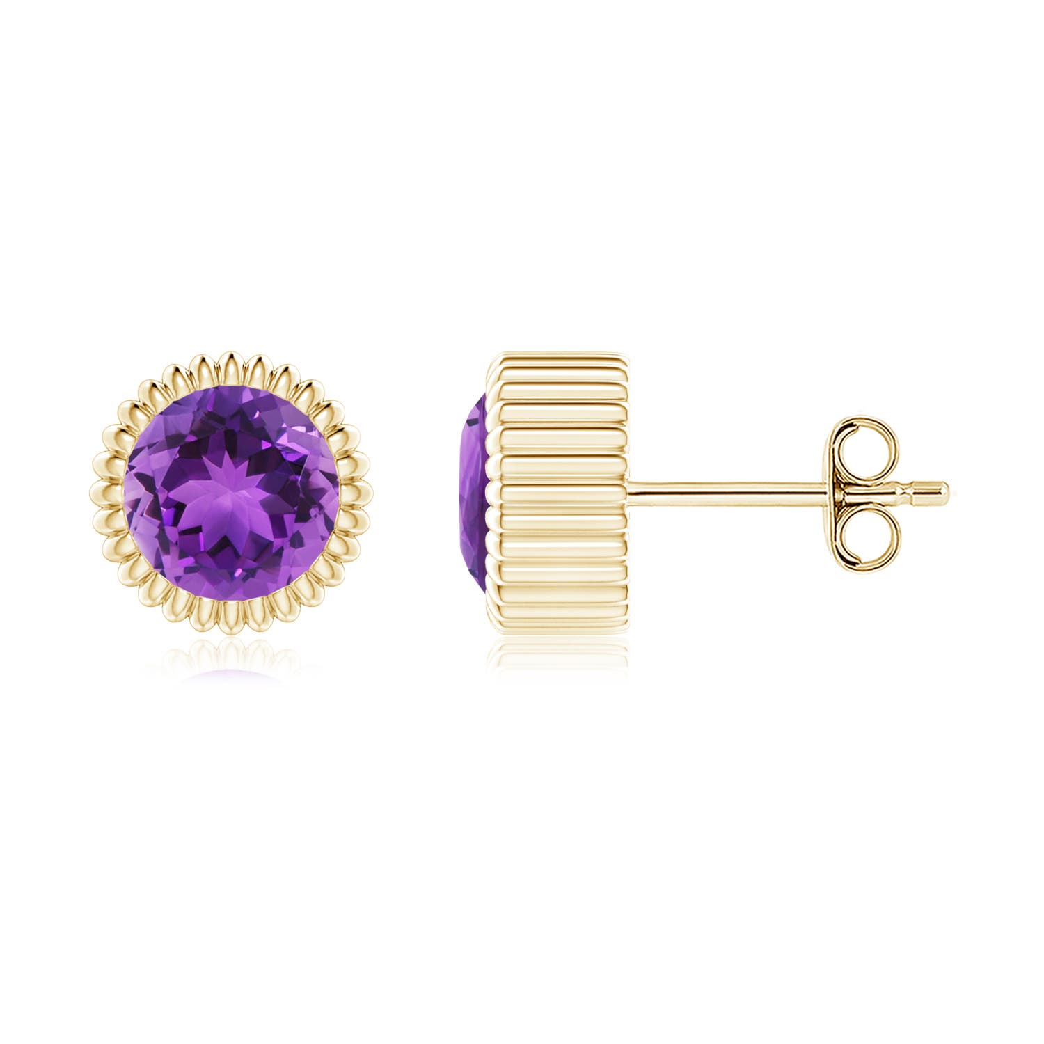 AAA - Amethyst / 1.6 CT / 14 KT Yellow Gold