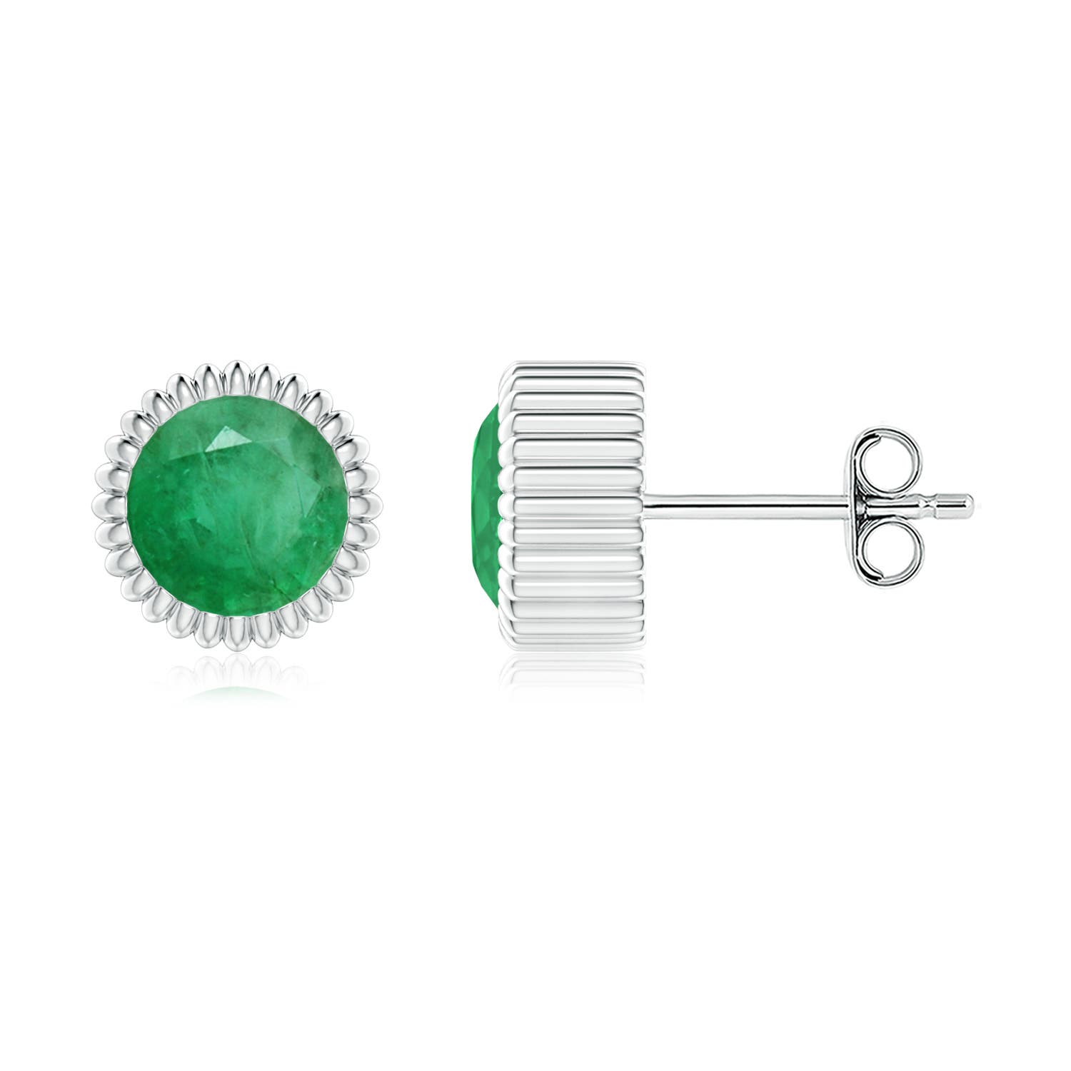 A - Emerald / 1.5 CT / 14 KT White Gold