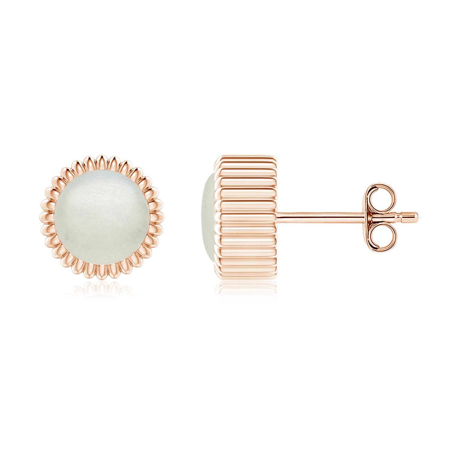 AA - Moonstone / 1.6 CT / 14 KT Rose Gold