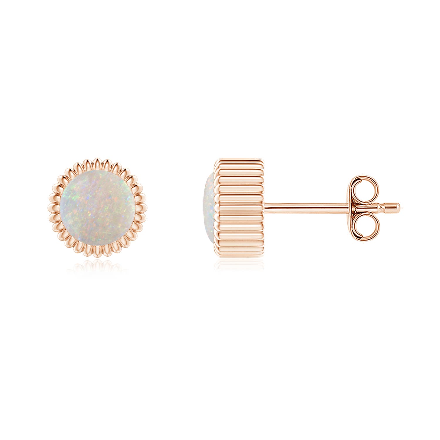 AA - Opal / 0.66 CT / 14 KT Rose Gold