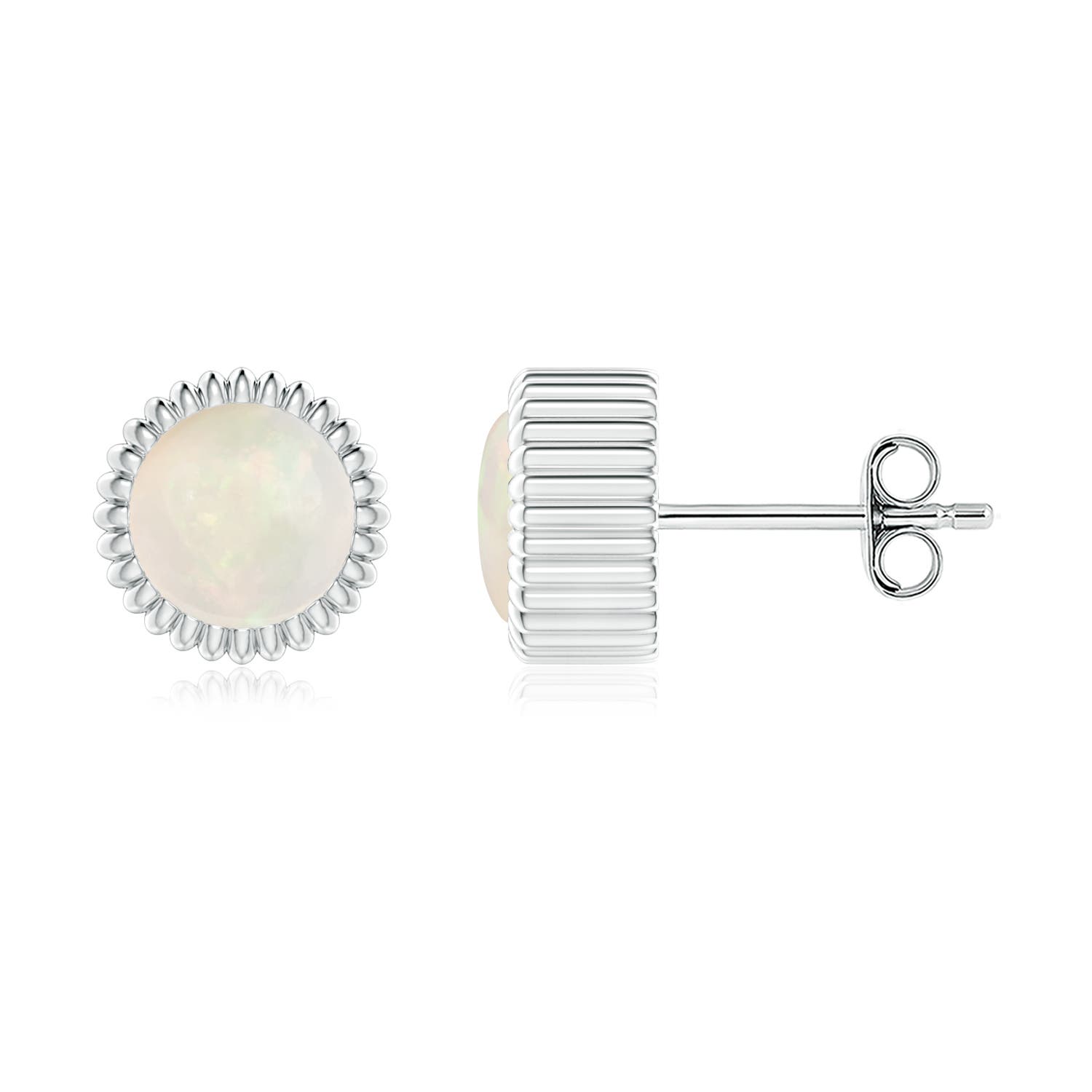 A - Opal / 1 CT / 14 KT White Gold