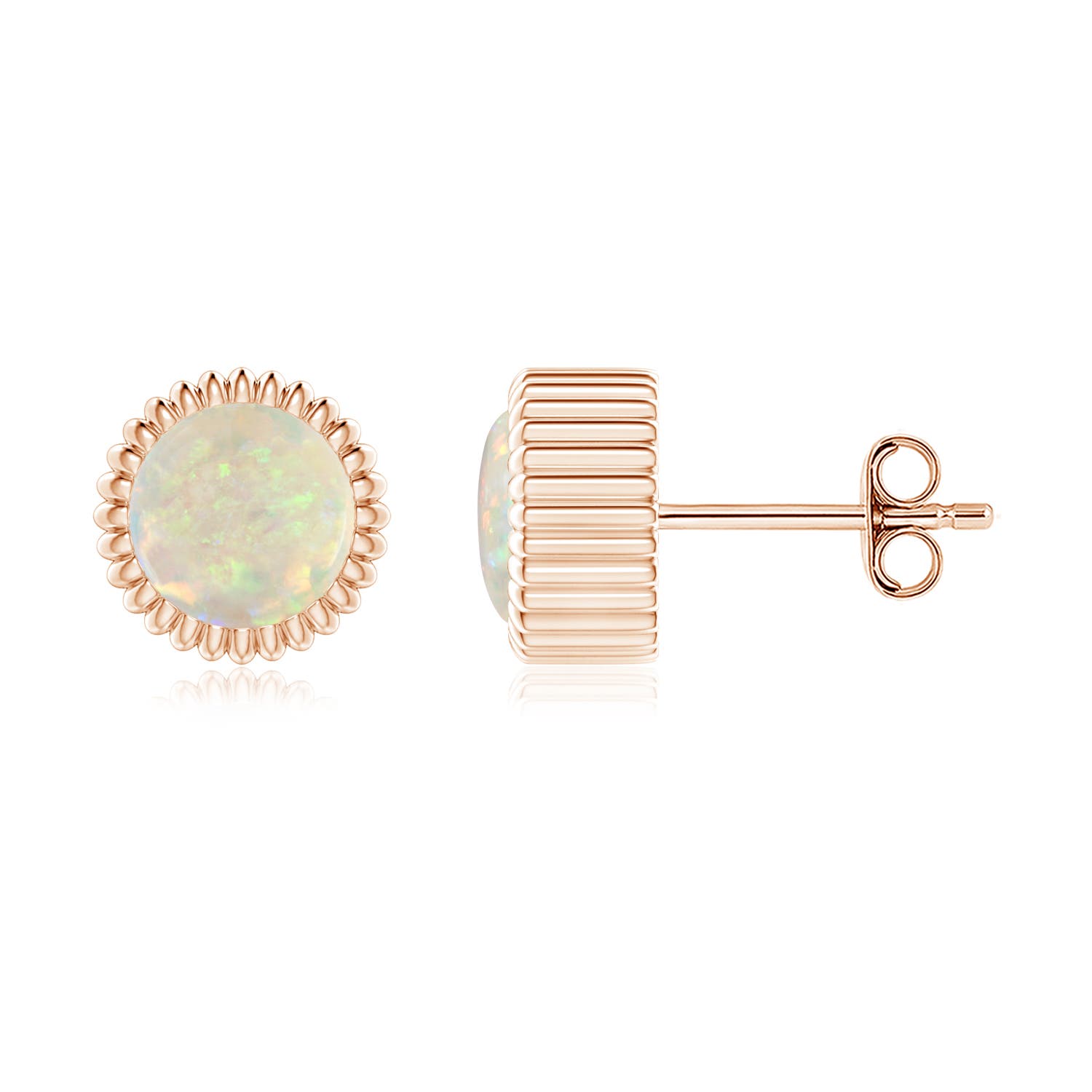 AAA - Opal / 1 CT / 14 KT Rose Gold