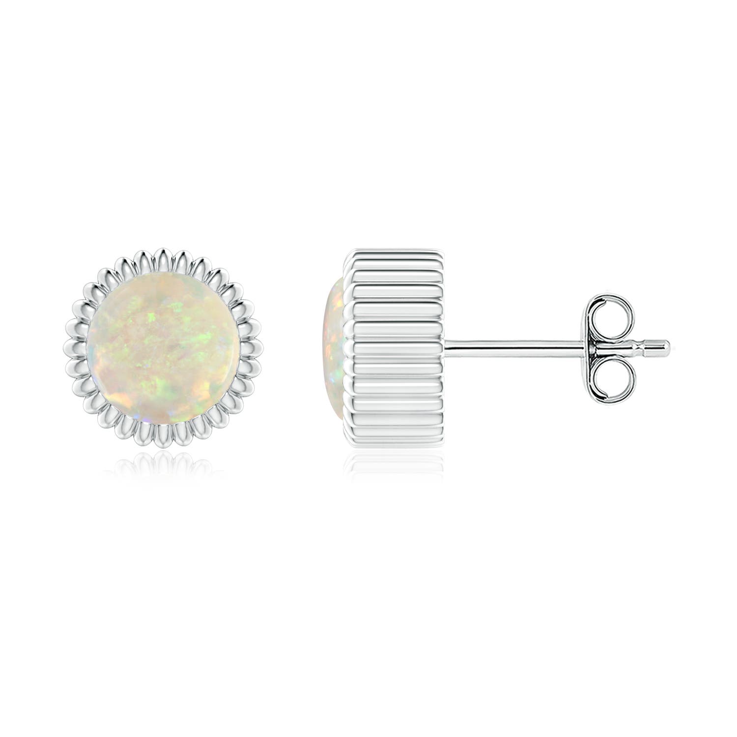 AAA - Opal / 1 CT / 14 KT White Gold