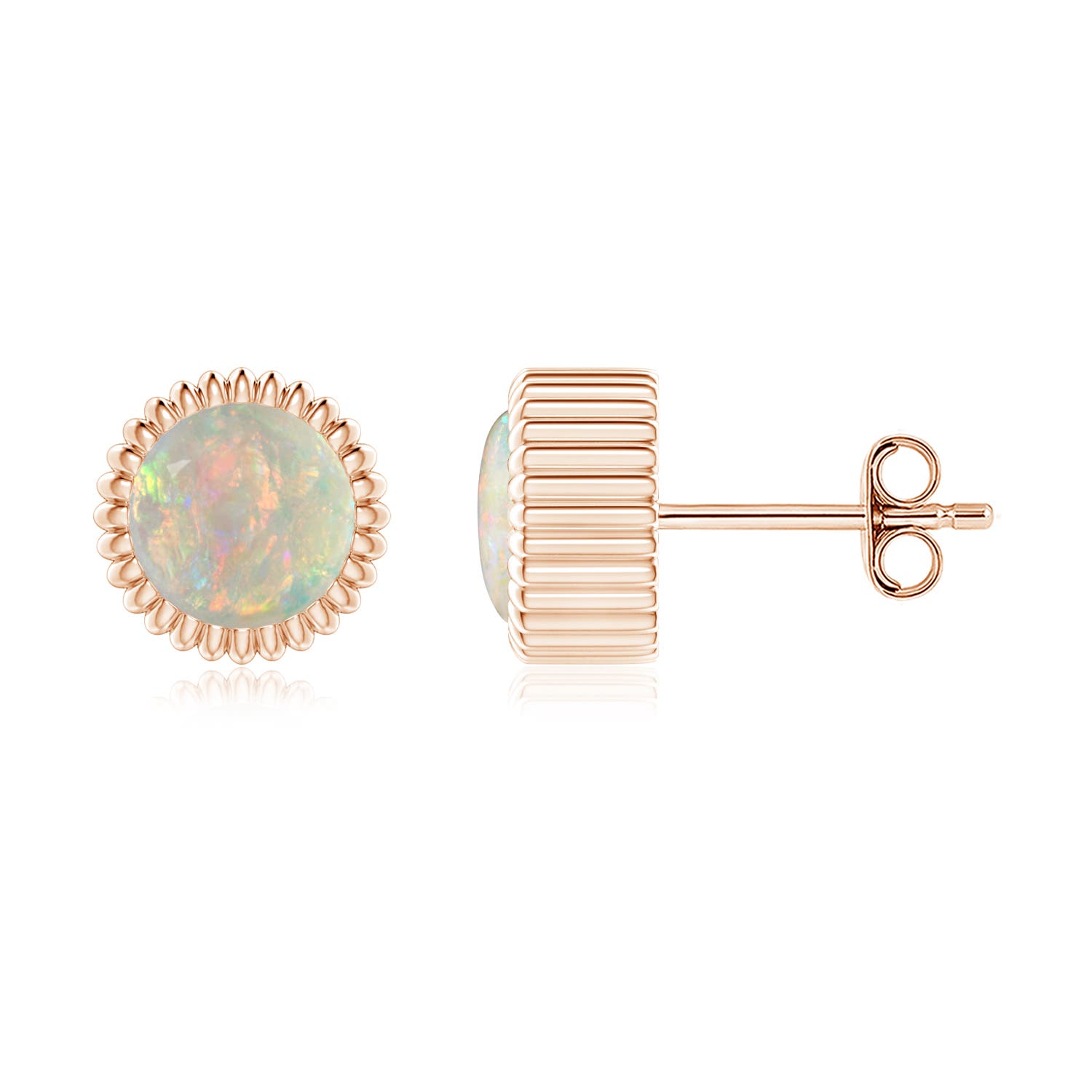 AAAA - Opal / 1 CT / 14 KT Rose Gold